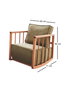 Atelier Del Sofa Silla Alada Khaki